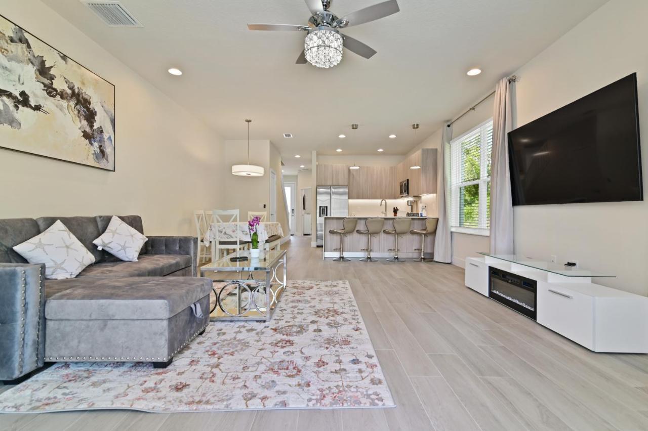 New 2022 Spacious&Tranquil Townhouse Near Disney - 4Br - 3Fb Орландо Экстерьер фото